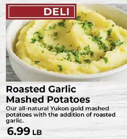 Sunset Foods Deli Roasted Garlic Mashed Potatoes offer