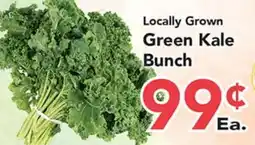 Eurofresh Market Locally Grown Green Kale Bunch offer