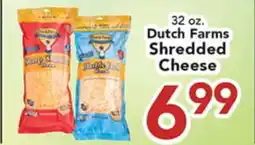 Eurofresh Market Dutch Farms Shredded Cheese offer