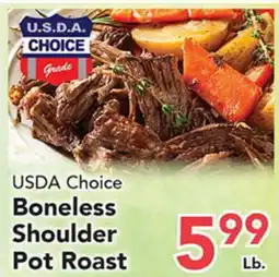 Eurofresh Market USDA Choice Boneless Shoulder Pot Roast offer