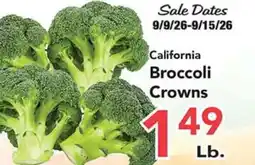 Eurofresh Market California Broccoli Crowns offer
