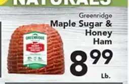 Eurofresh Market Greenridge Maple Sugar & Honey Ham offer
