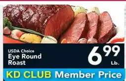 Eurofresh Market USDA Choice Eye Round Roast offer