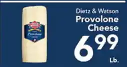 Eurofresh Market Dietz & Watson Provolone Cheese offer