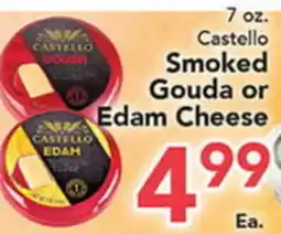 Eurofresh Market Castello Smoked Gouda or Edam Cheese offer