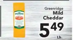 Eurofresh Market Greenridge Mild Cheddar offer