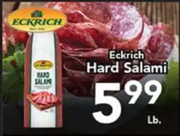 Eurofresh Market Eckrich Hard Salami offer