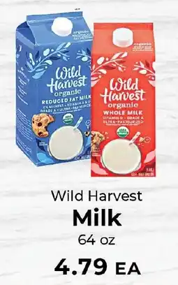 Sunset Foods Wild Harvest Milk offer