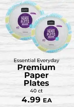 Sunset Foods Essential Everyday Premium Paper Plates offer
