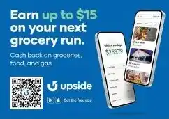 Foodarama Upside cash back on groceries, food, and gas offer