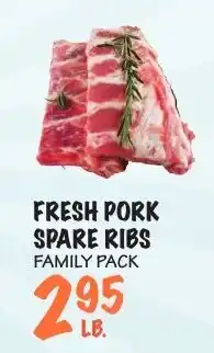 Foodarama Fresh Pork Spare Ribs offer