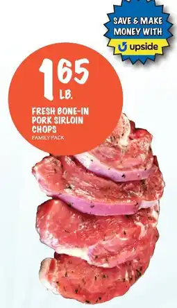 Foodarama Fresh bone-in pork sirloin chops offer