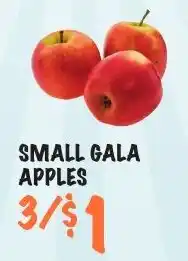 Foodarama Small gala apples offer