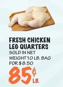 Foodarama Fresh Chicken Leg Quarters offer
