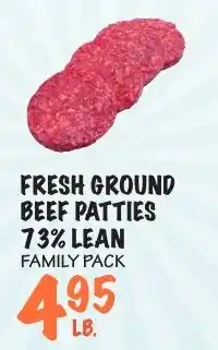 Foodarama Fresh Ground Beef Patties offer