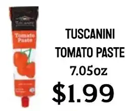 Seven Mile Market Tuscanini tomato paste offer