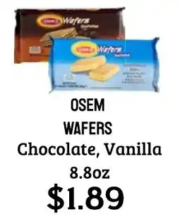 Seven Mile Market Osem wafers offer