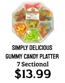 Seven Mile Market Gummy Candy Platter offer