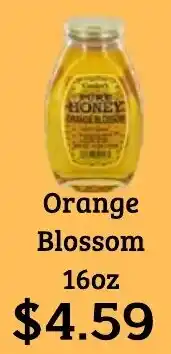 Seven Mile Market Candor orange blossom honey offer