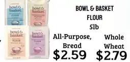 Seven Mile Market Bowl & basket flour offer