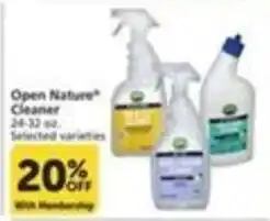Pavilions Open Nature Cleaner offer