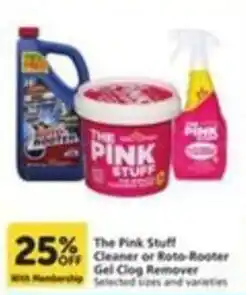Pavilions The Pink Stuff Cleaner or Roto-Rooter Gel Clog Remover offer