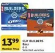 Pavilions Clif Builders Bars offer