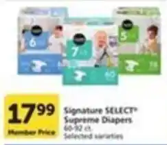 Pavilions Signature SELECT Supreme Diapers offer