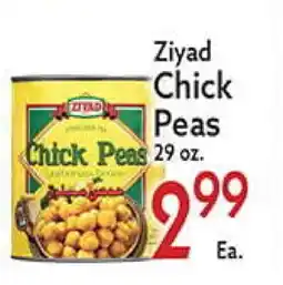 World Fresh Market Ziyad Chick Peas offer