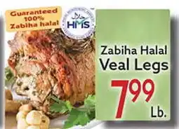 World Fresh Market Zabiha Halal Veal Legs offer