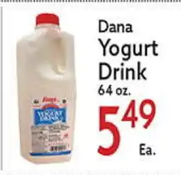World Fresh Market Dana Yogurt Drink offer