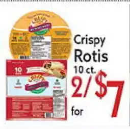 World Fresh Market Crispy Rotis offer