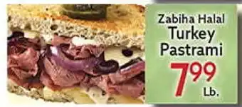 World Fresh Market Zabiha Halal Turkey Pastrami offer
