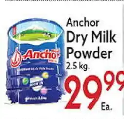 World Fresh Market Anchor Dry Milk Powder offer