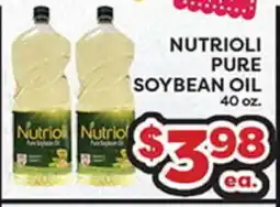 Torres Supermercado NUTRIOLI PURE SOYBEAN OIL offer