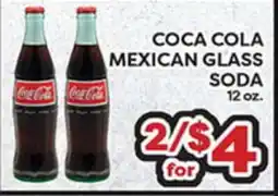 Torres Supermercado COCA COLA MEXICAN GLASS SODA offer