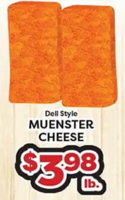 Torres Supermercado Deli Style Muenster Cheese offer