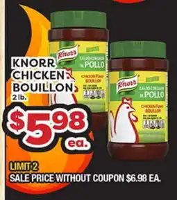 Torres Supermercado KNORR CHICKEN BOUILLON offer