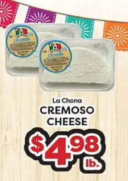 Torres Supermercado La Chona CREMOSO CHEESE offer