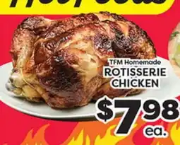 Torres Supermercado TFM Homemade ROTISSERIE CHICKEN offer