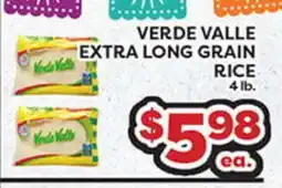Torres Supermercado VERDE VALLE EXTRA LONG GRAIN RICE offer