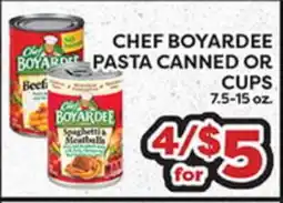Torres Supermercado CHEF BOYARDEE PASTA CANNED OR CUPS offer