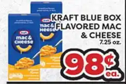 Torres Supermercado KRAFT BLUE BOX FLAVORED MAC & CHEESE offer