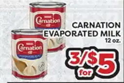 Torres Supermercado CARINATION EVAPORATED MILK offer