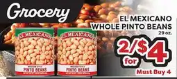 Torres Supermercado EL MEXICANO WHOLE PINTO BEANS offer