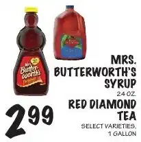 Foodarama Mrs. Butterworth's syrup offer