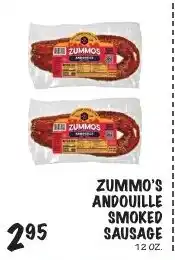 Foodarama Zummo's andouille smoked sausage offer