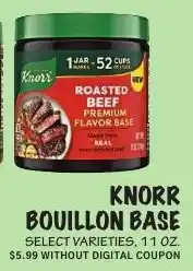 Foodarama Knorr bouillon base offer