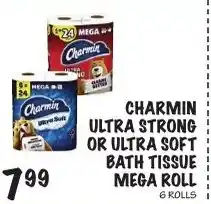 Foodarama Charmin Ultra Strong or Ultra Soft Bath Tissue Roll offer