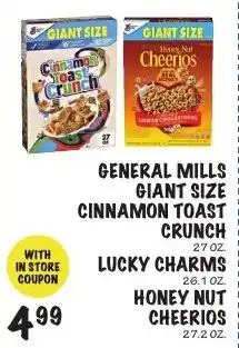 Foodarama General Mills cinnamon toast crunch offer